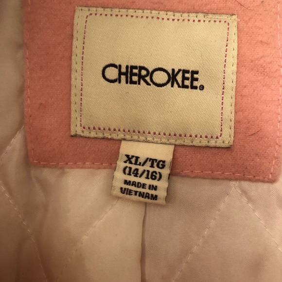 Cat & Jack Wool Faux Fur Hooded Coat - Picture 4 of 5